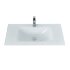 Стеклянная раковина BelBagno BB810/465-LV-VTR-BL