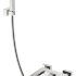 Смеситель для ванны с душем Qubic Brushed Nickel