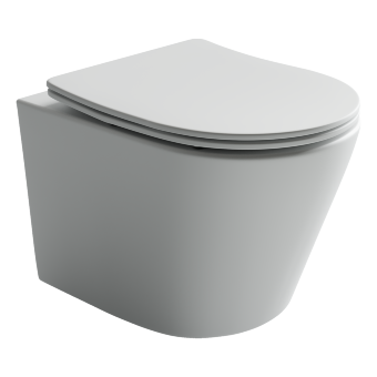 Подвесной унитаз Balearica Rimless (цвет Белый Матовый) Подвесной унитаз Balearica Rimless (цвет Белый Матовый)