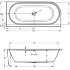 Акриловая ванна DESIRE L 184x84 LED