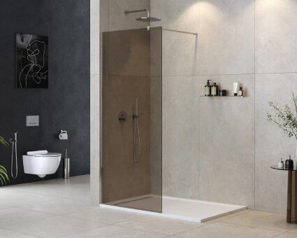 Душевая перегородка CEZARES LIBERTA-L-1-90-120-BR-Cr