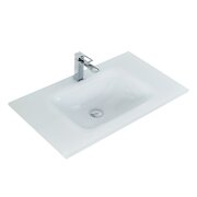 Стеклянная раковина BelBagno BB910/465-LV-VTR-BL