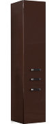 Шкаф-пенал Акватон Америна темно-коричневый 1A135203AM430