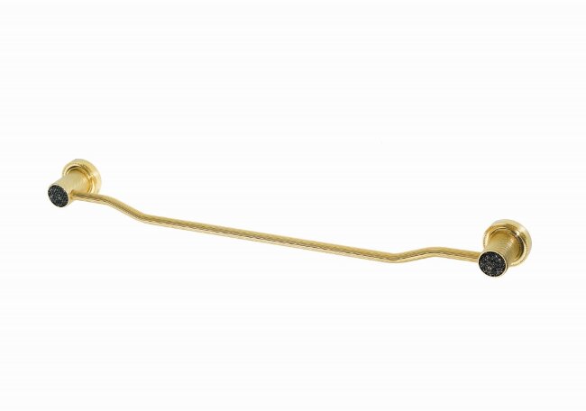 Держатель для полотенца ROYALE CRISTAL BLACK GOLD Держатель для полотенца ROYALE CRISTAL BLACK GOLD