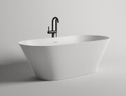 Ванна каменная отдельностоящая глянцевая 180х80 Salini MONA 102911G