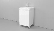 Тумба напольная VELVEX Klaufs 50.2D-616.216 с раковиной Cersanit COMO 50