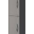 Колонна подвесная с двумя распашными дверцами, реверсивная CEZARES TIFFANY 55247 Grigio Nuvola
