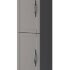 Колонна подвесная с двумя распашными дверцами, реверсивная CEZARES TIFFANY 55247 Grigio Nuvola
