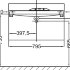 Тумба подвесная без раковины Jacob Delafon Rythmik EB1308-G80