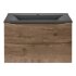 База под раковину Mia 750 подвесная, 2 выкатных ящика soft close, V.Oak