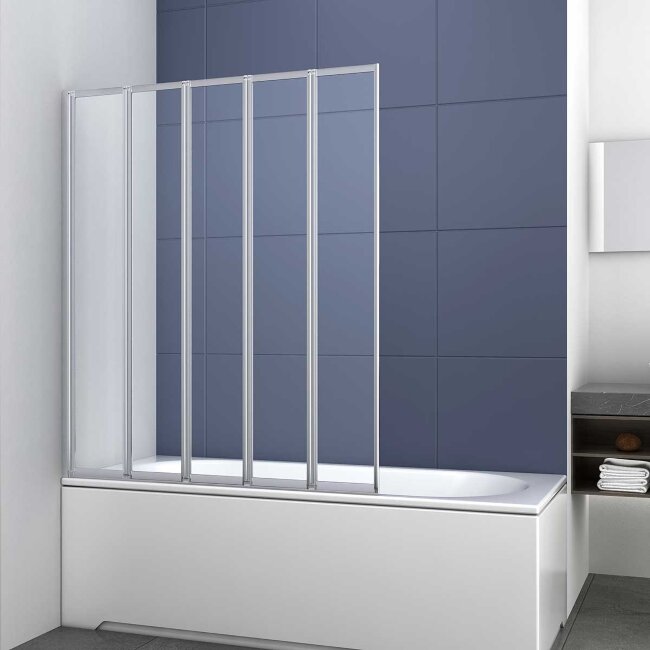 Душевая шторка на ванну VSB-32120CL, 1200*1400, хром, стекло прозрачное Душевая шторка на ванну VSB-32120CL, 1200*1400, хром, стекло прозрачное