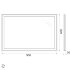 Зеркало BelBagno SPC-GRT-900-600-LED-BTN