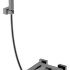 Смеситель для ванны с душем Qubic Matt Gun Metal