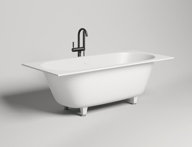 Ванна встраиваемая Salini ORNELLA AXIS 180 покраска по RAL полностью 103411MRF