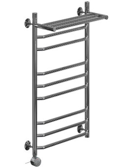 Полотенцесушитель Электрич. Ника TRAPEZIUM ЛТ (Г2) ВП 80/40 левый тэн