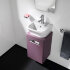 Тумба под раковину Roca The Gap 45 фиолетовая ZRU9302743 Тумба под раковину Roca The Gap 45 фиолетовая ZRU9302743