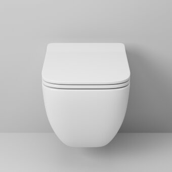 Унитаз подвесной безободковый с тонкой крышкой Grossman GR-4447S Унитаз подвесной безободковый с тонкой крышкой Grossman GR-4447S