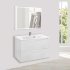 База под раковину Mia 800 подвесная, 2 выкатных ящика soft close, G.White