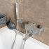 Alme 1501 Смеситель для ванны с коротким изливом