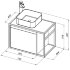 Тумба под раковину Aquanet Nova Lite Loft 75 L белый