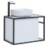 Тумба под раковину Aquanet Nova Lite Loft 75 L белый