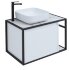 Тумба под раковину Aquanet Nova Lite Loft 75 L белый