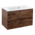 База под раковину Mia 800 подвесная, 2 выкатных ящика soft close, R.Wood