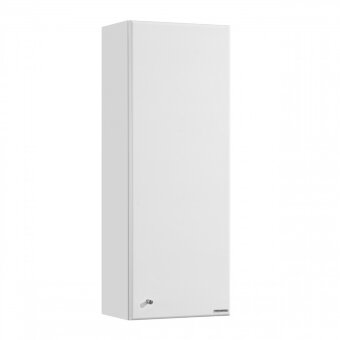 Шкаф СИМПЛ 30, подвесной, правый, одностворчатый, белый