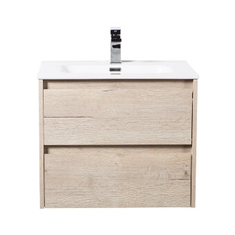 База под раковину подвесная BelBagno KRAFT-700-2C-SO-RGB Rovere Galifax Bianco