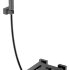 Смеситель для ванны с душем Qubic Shinny Gun Metal