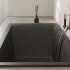 Ванна каменная встраиваемая матовая 170x75 Salini CASCATA KIT 104323MRF окрашена по RAL