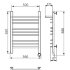 Полотенцесушитель Электрич. Ника TRAPEZIUM ЛТ (Г2) ВП 80/50 правый тэн