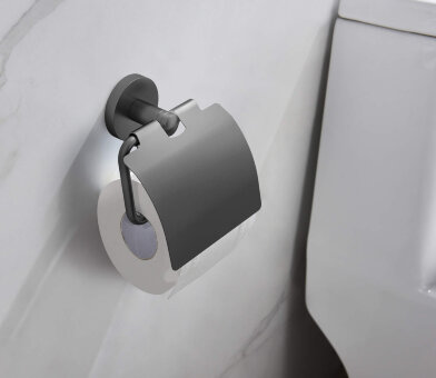 Бумагодержатель Timo Saona 13042/18 черное золото Бумагодержатель Timo Saona 13042/18 черное золото