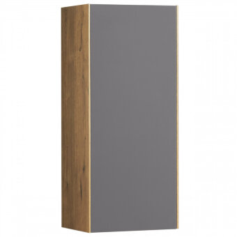 Шкаф СОХО 35, подвесной, дуб веллингтон, графит софт