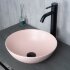 Раковина Gid 9081pkm 53403 накладная розовая матовая 36x36x14 Раковина Gid 9081pkm 53403 накладная розовая матовая 36x36x14