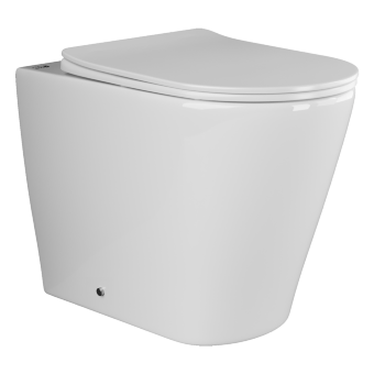 Напольный приставной унитаз Highlight Rimless Напольный приставной унитаз Highlight Rimless