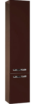 Шкаф-пенал Акватон подвесная Ария М темно-коричневый 1A124403AA430