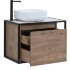 Тумба под раковину Aquanet Nova Lite Loft 75 L дуб рустикальный
