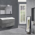 База под раковину Mia 900 подвесная, 2 выкатных ящика soft close, Beton