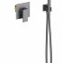 Смеситель встроенный с гигиеническим душем Timo Selene 2089/03SM черный