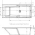 Акриловая ванна STILL SHOWER - PLUG & PLAY   R 180x80