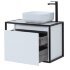 Тумба под раковину Aquanet Nova Lite Loft 75 R белый