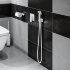 Смеситель встроенный с гигиеническим душем Timo Selene 2089/16SM белый матовый