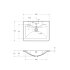 Раковина из литьевого мрамора BelBagno BB600/455-LV-MR-ALR