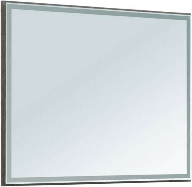 Зеркало Aquanet Nova Lite 100 дуб рошелье LED