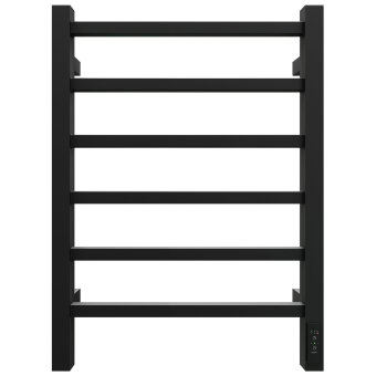 Полотенцесушитель Электрич. с/т GROIS Alex GR-101 400/600 П6 RAL9005 U черный матовый