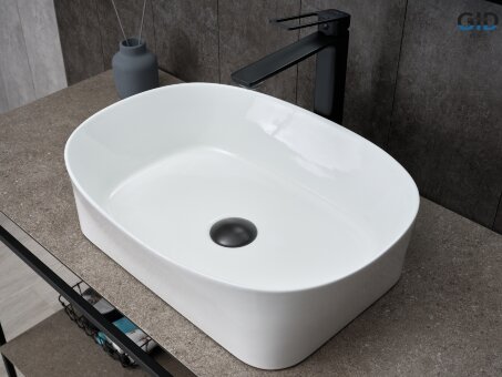 Раковина Gid N9028 51233 накладная белая 53x36x14 Раковина Gid N9028 51233 накладная белая 53x36x14