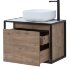 Тумба под раковину Aquanet Nova Lite Loft 75 R дуб рустикальный