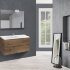База под раковину Mia 900 подвесная, 2 выкатных ящика soft close, V.Oak