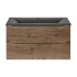 База под раковину Mia 900 подвесная, 2 выкатных ящика soft close, V.Oak
